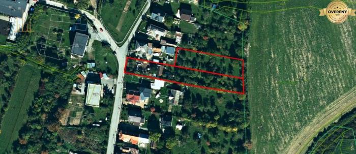 Reality Na predaj pozemky 3175m2 určené k výstavbe rodinných domov - Kecerovsk