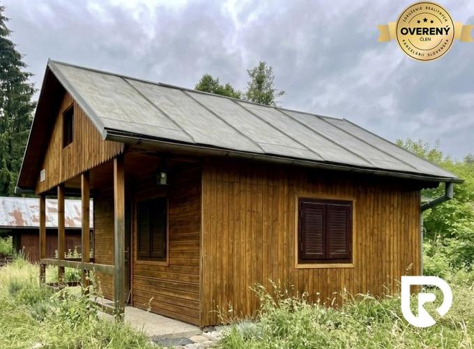 Reality RADO | IBA U NÁS! Záhradná chatka s pozemkom 288 m² | Kubrá, Trenčín