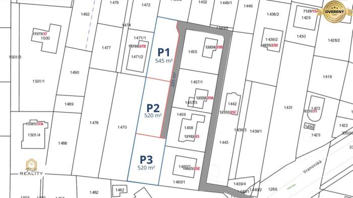 Reality PREDAJ | 3 STAVEBNÉ POZEMKY od 520 m² Prešov