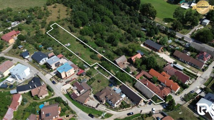 Reality RADO | Predaj stavebného pozemku 2586 m2 - Drietoma, okr. Trenčín
