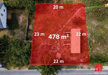 Reality 1.BCR | STAVEBNÝ POZEMOK S VÝMEROU 478 m² S MOBILNÝM DOMOM, IS, PATAŠ