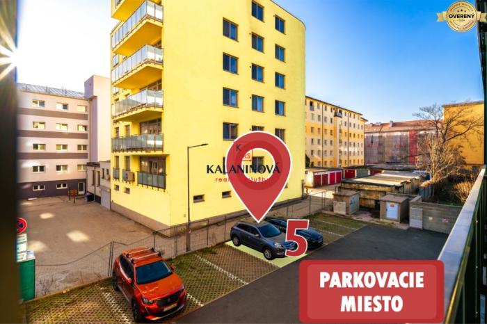 Reality PRENÁJOM parkovacieho miesta, Košice – Staré Mesto, ul. Strojárenská