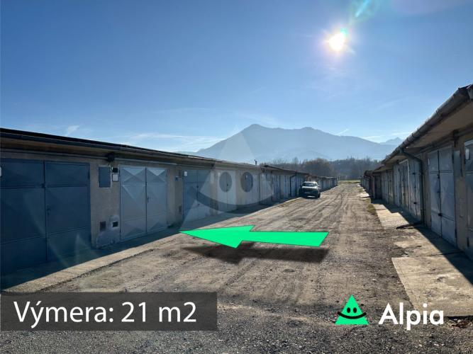 Reality Samostatne stojaca garáž, Liptovský Mikuláš, Sídlisko Dr. A. Stodolu, Alexyho