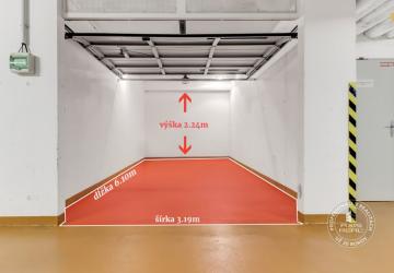 Reality AXIS REAL | UZAMYKATEĽNÁ GARÁŽ 20m2 v NOVOSTAVBE Vodotika, Lužná ul.